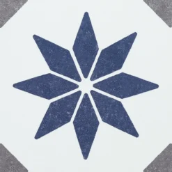 D-c-fix selvklebende veggfliser alia blue