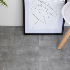 D-c-fix selvklebende vinylfliser solid concrete