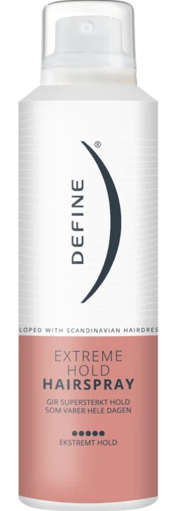 Define extreme hold hairspray 200ml