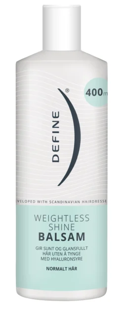 Define weightless shine balsam 400ml