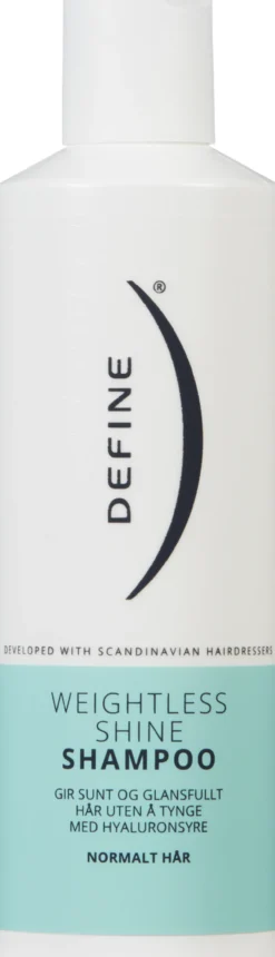Define weightless shine shampoo 250ml