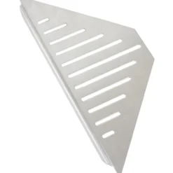 Design hjørnehylle n°3 for dusj 1mm børstet stål