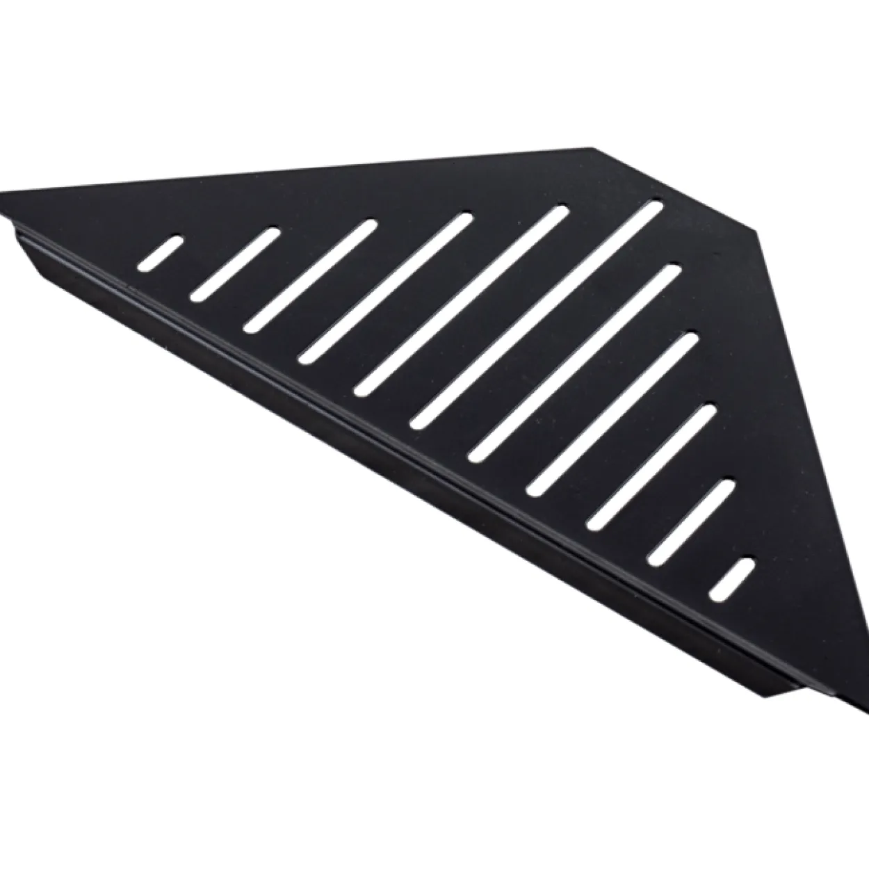 Design hjørnehylle n°3 for dusj 1mm, matt sort
