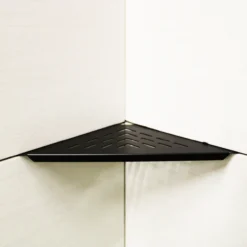 Design hjørnehylle n°19 sort matt stål