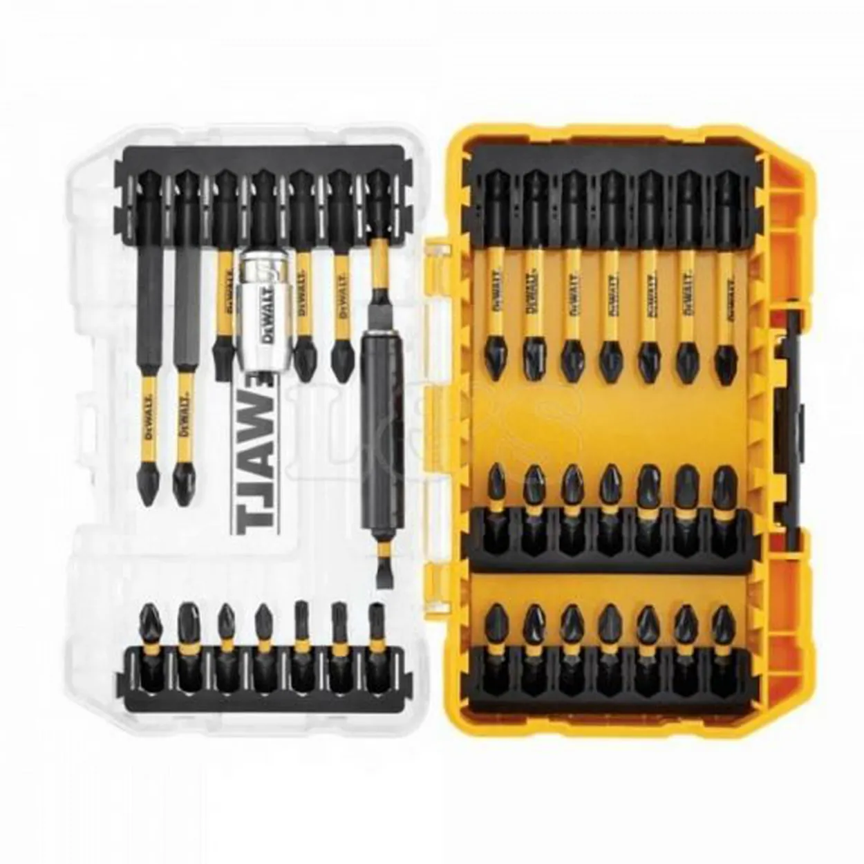 Dewalt bitssett 37 stk torsion dt70731t-qz