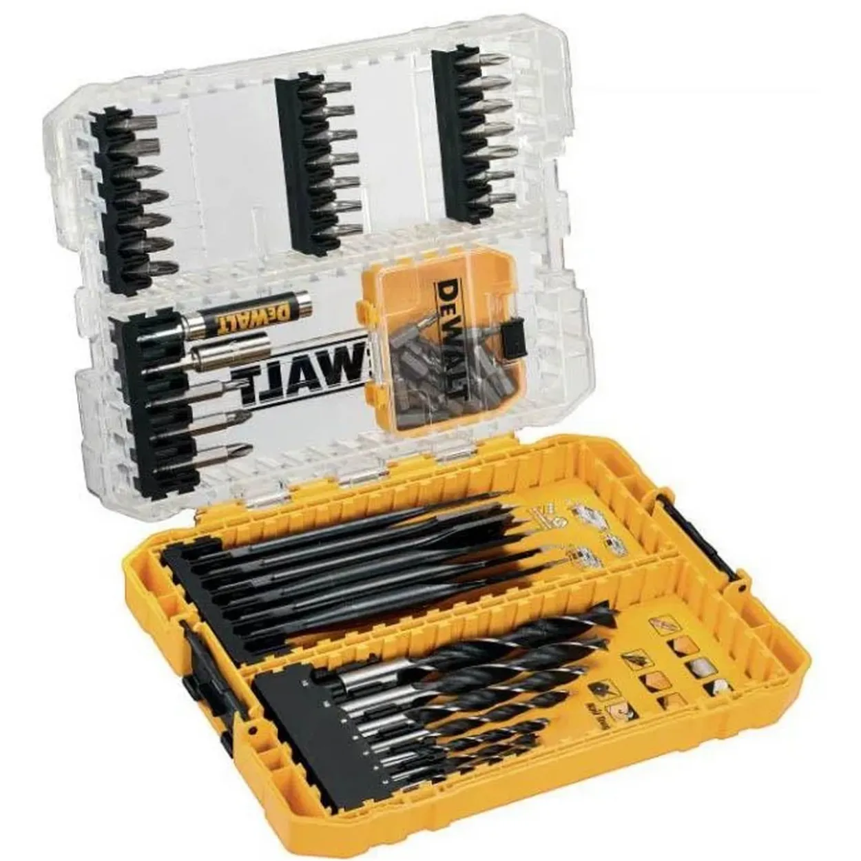 Dewalt bor-bitssett 57st m/flatbor dt70758
