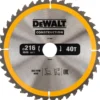Dewalt sirkelsagblad ø216x30mm 40t