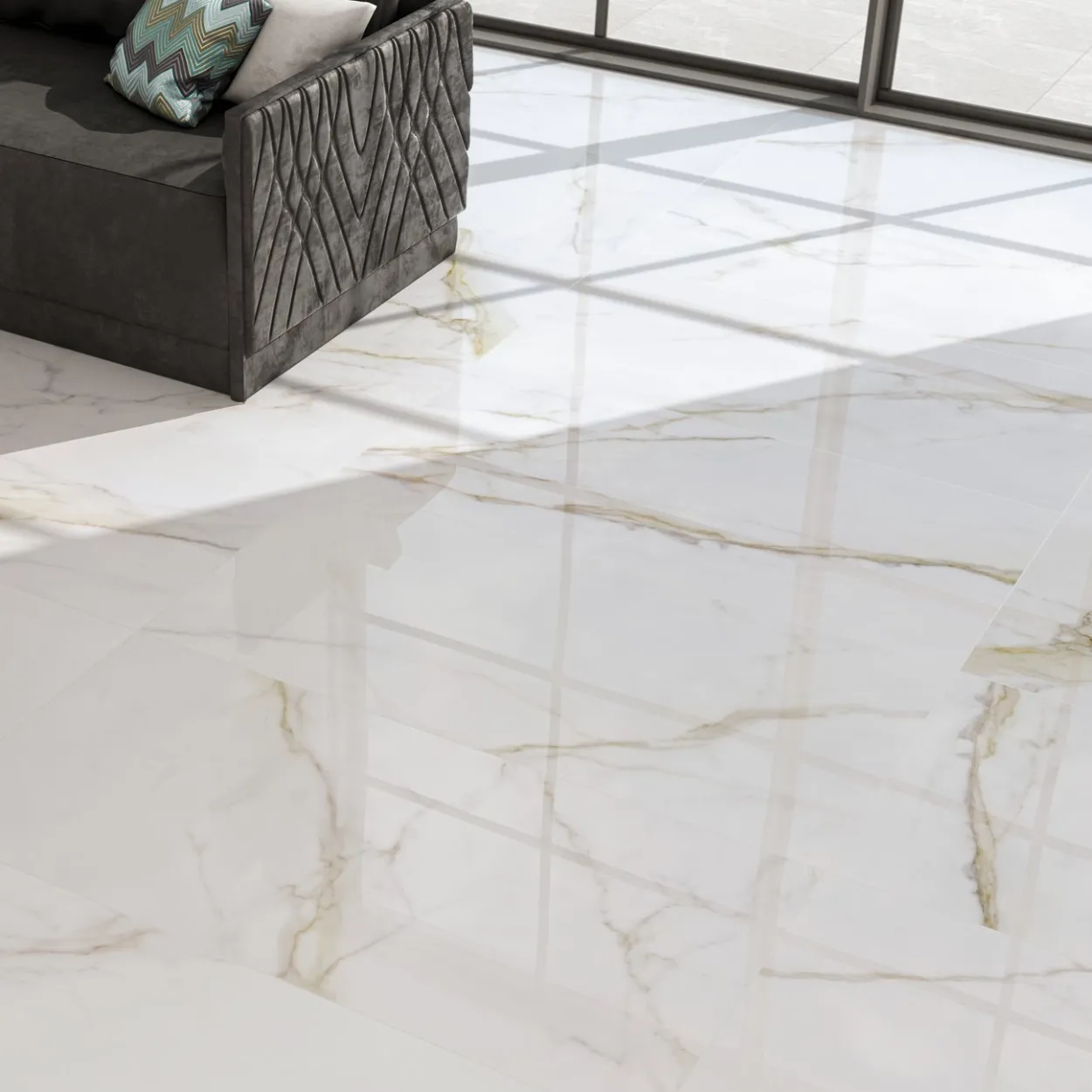 Diamond gold pulido 60x120 10mm