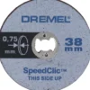 Dremel® ez speedclic: tynne kutteskiver.