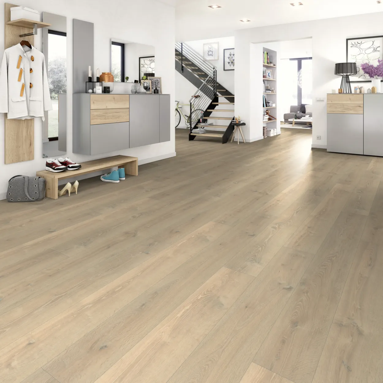 Egger sand beige luena oak