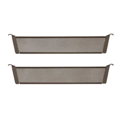 Elfa avdeler for meshkurv 85 mm graphite 2-pk