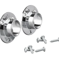 Elfa holder garderobestang metall vegg/vegg