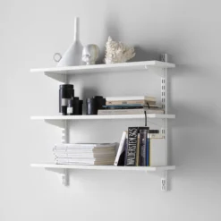 Elfa hyllesystem kit plugg-inn hvit
