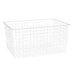 Elfa trådkurv for uttrekksramme 60x40x28 hvit