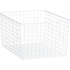 Elfa trådkurv 427x527x285 mm hvit