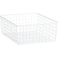 Elfa trådkurv 427x527x185 mm hvit