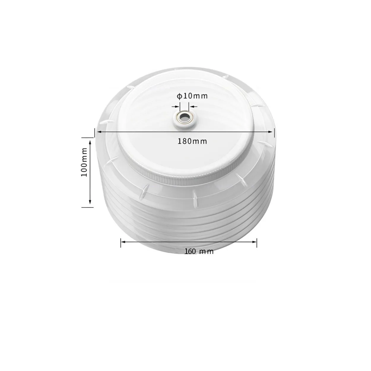Elitech støvsamler for hullbor 160mm