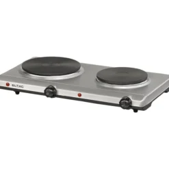 Eltac kokeplate dobbel, stål dk 29, 2500 watt