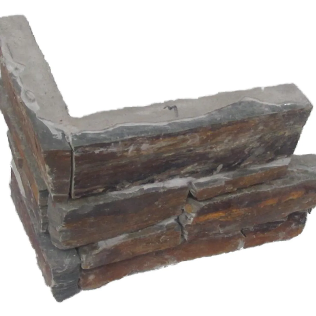 Fasadeskifer cement corner rust
