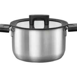 Fiskars hard face stål gryte 3,5l m/lokk