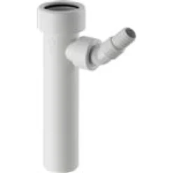 Fix-pro tilslutningsrør pp 1 1/2" x 40mm hvit