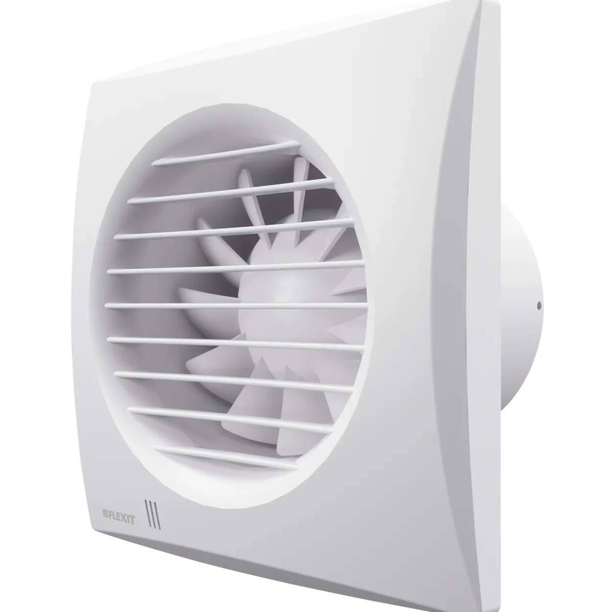 Flexit baderomsvifte classic eco 100 std hvit