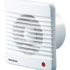 Flexit baderomsvifte 100f th timer/fukt hvit