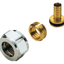 Fonta koblingssett 15mm x 1/2" pex-fordeler