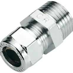 Fonta tippunion 12mm x 1/2" forkrommet cu