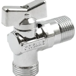 Fonta vaskemaskinkran 1/2" x 3/4" forkrommet