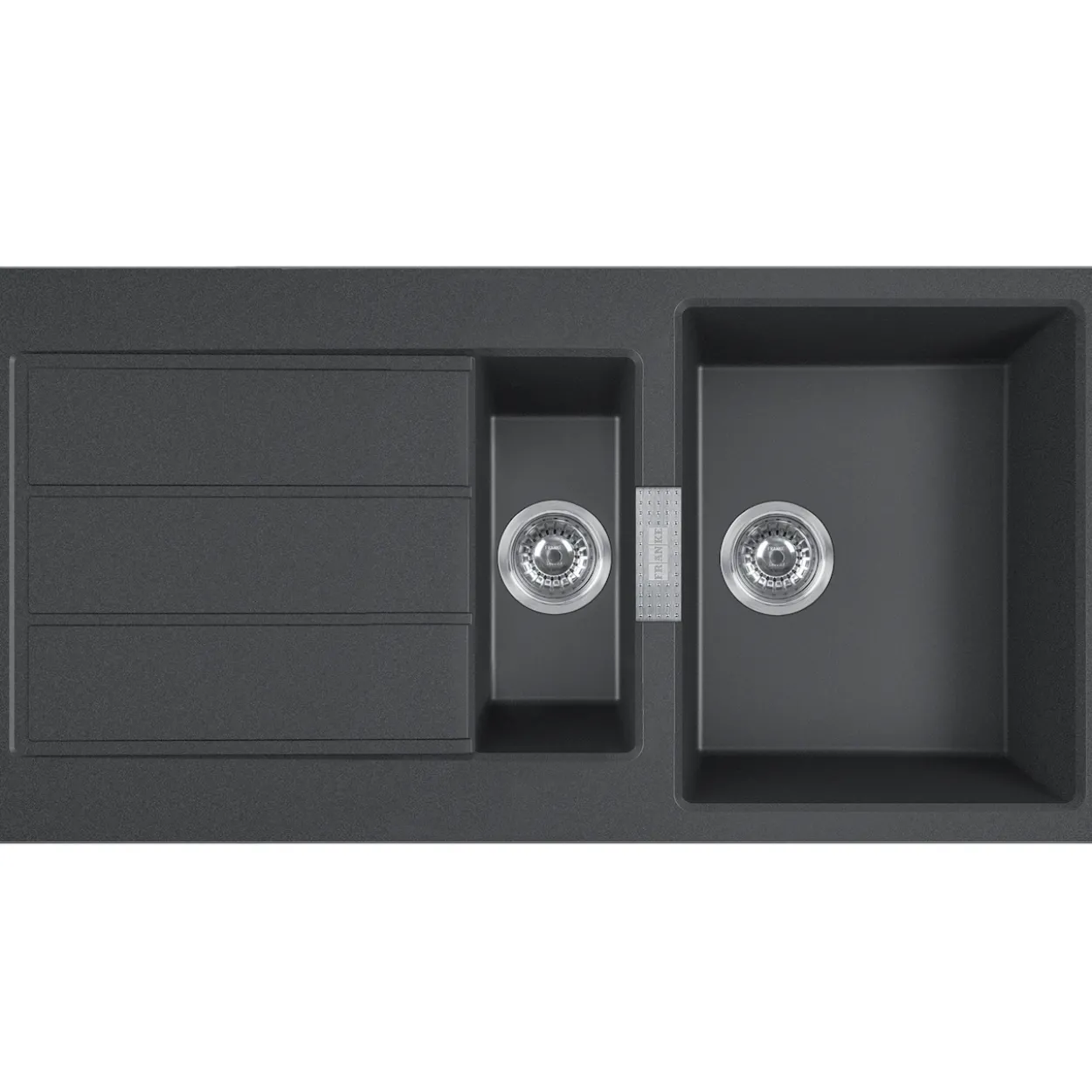 Franke kjøkkenkum s2d 651-100 tectonite carbon black