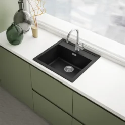 Franke sid 610-50 tectonitevask 1 kum med bakplate