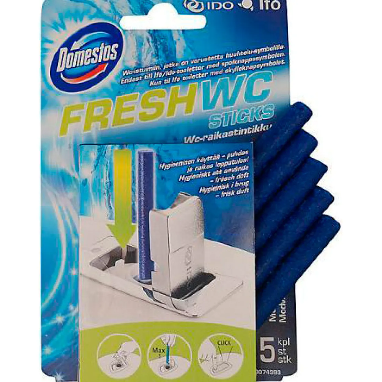 Fresh wc-tabs til ifø sign toalett 5pk.