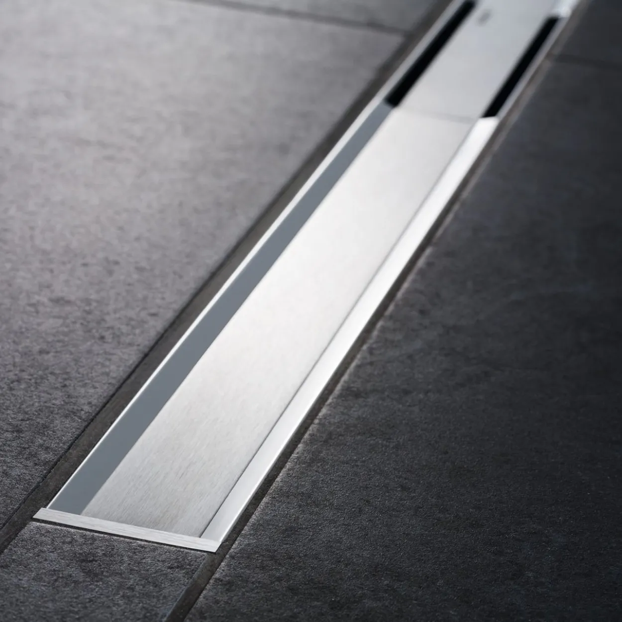 Geberit cleanline20 slukrenne 30-130 cm børstet stål