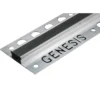 Genesis ekspansjonslist 10 mm grå aluminium msa 100.35