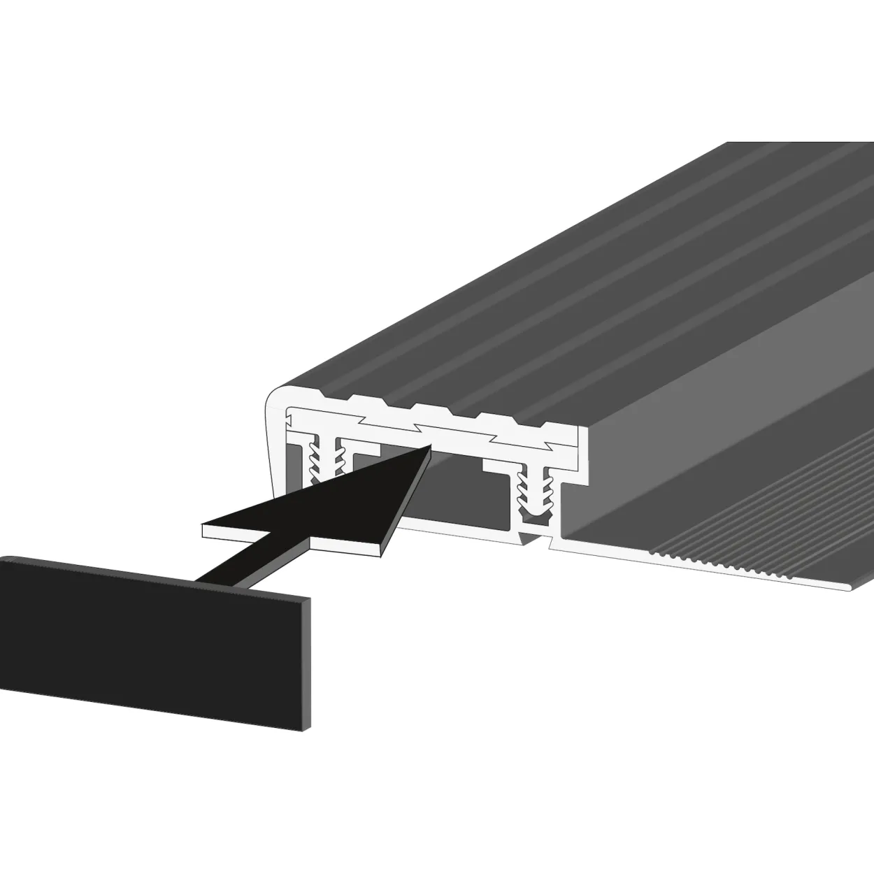 Genesis endestykke for nib sort nuc 102.16