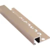 Genesis hjørnelist utv. 12 mm firkant tdp blank kobber 2,5 m