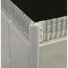 Genesis hjørnelist utv. 10 mm hvit pvc rund etr 108.01 (til pdp)