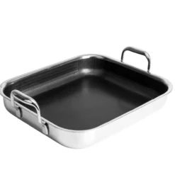 Gladkokken hybrid slipp-lett langpanne 32 x 26,5 cm