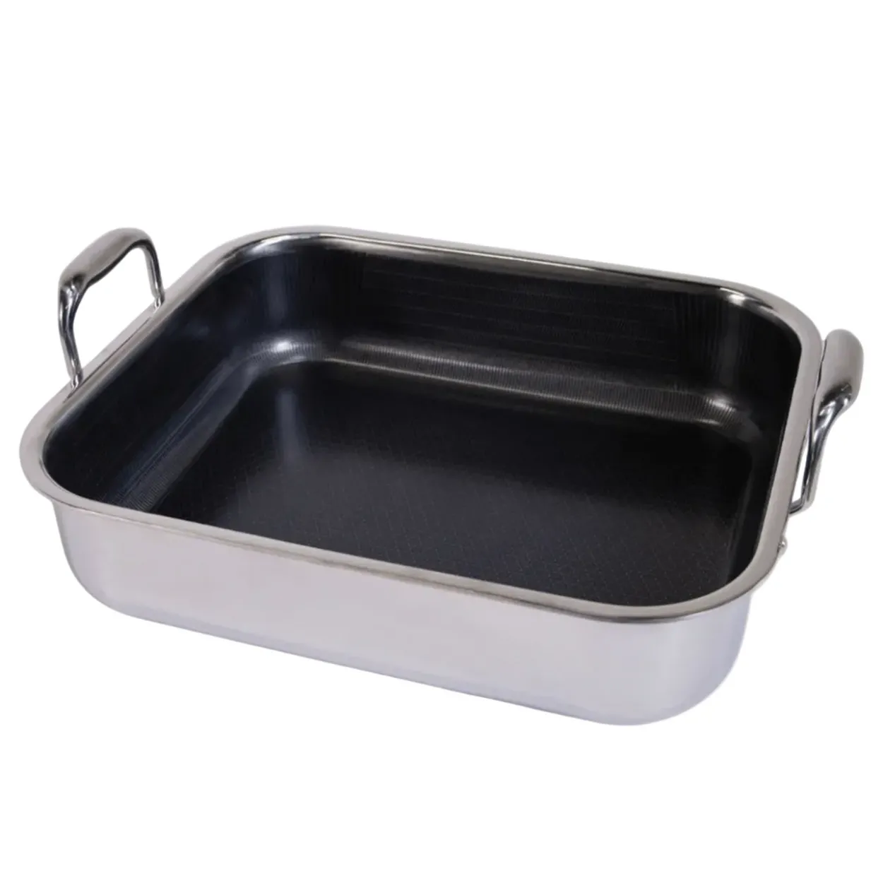 Gladkokken hybrid slipp-lett høy langpanne 32 x 26,5 x 8 cm