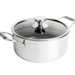 Gladkokken hybrid slipp-lett gryte med lokk ø24 cm 5l