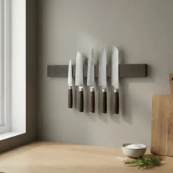 Gladkokken magnetisk knivholder 45 cm