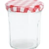 Glasskrukke med metallokk 190ml