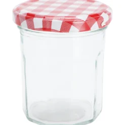 Glasskrukke med metallokk 190ml