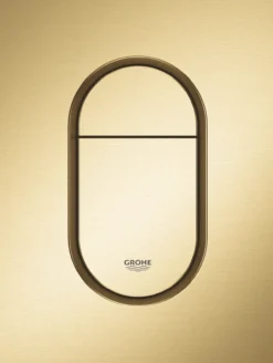 Grohe arena cosmopolitan small trykkplate børstet cool sunrise