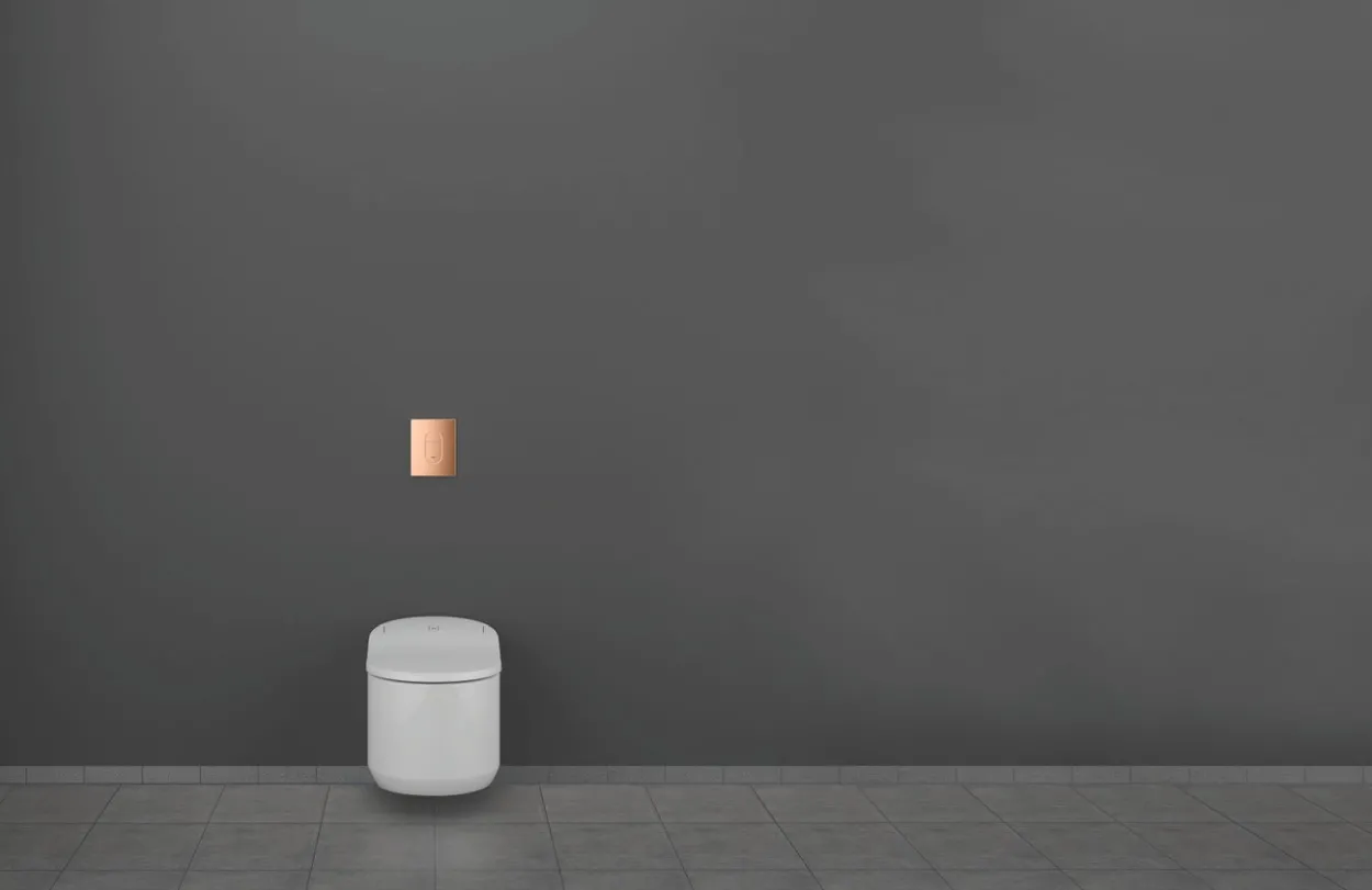 Grohe arena cosmopolitan small trykkplate børstet warm sunset