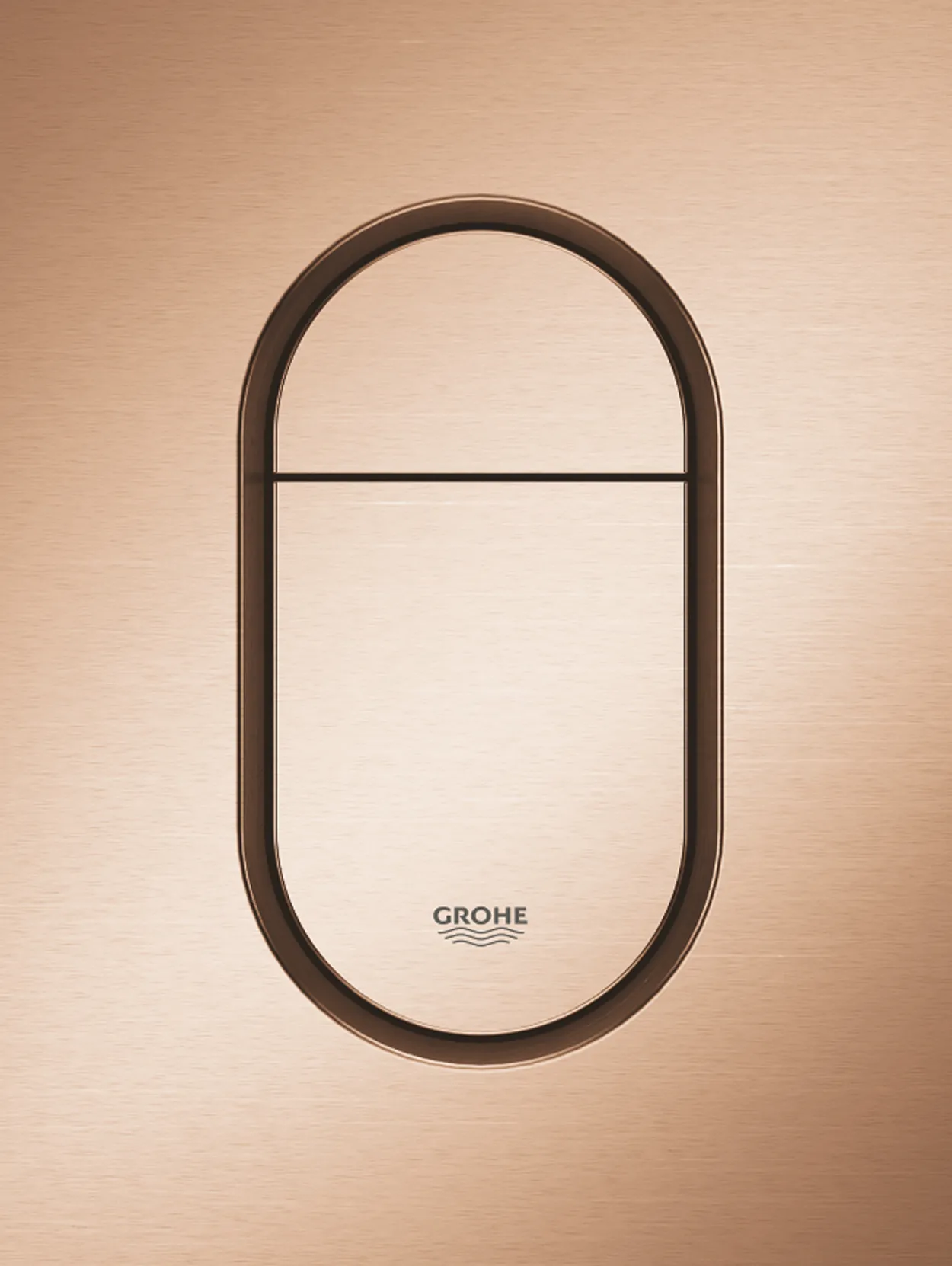 Grohe arena cosmopolitan small trykkplate børstet warm sunset
