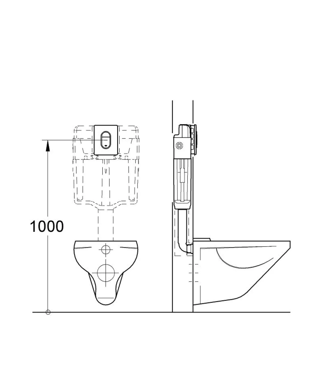 Grohe arena cosmopolitan trykkplate krom