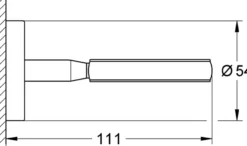 Grohe bau cosmopolitan holder krom