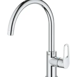 Grohe bauflow kjøkkenarmatur krom